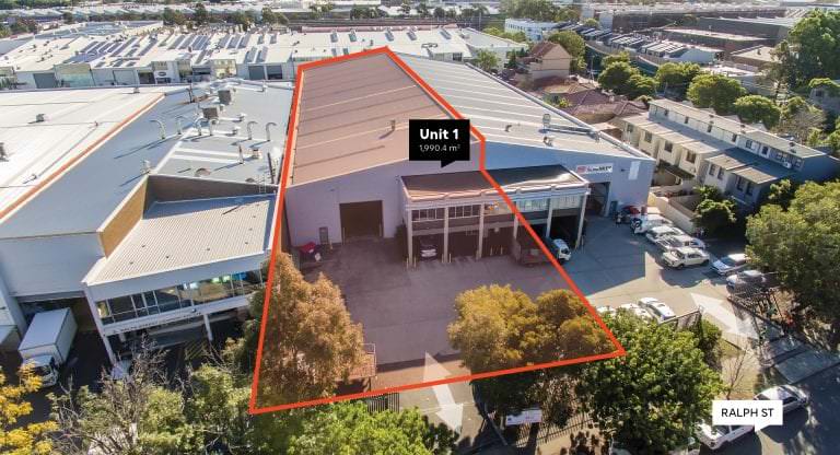 Industrial warehouse facility and yard